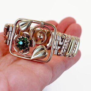 Vintage Sweetheart Bracelet, Gold Filled, Expansion, Lustern, 12K GF, Sterling